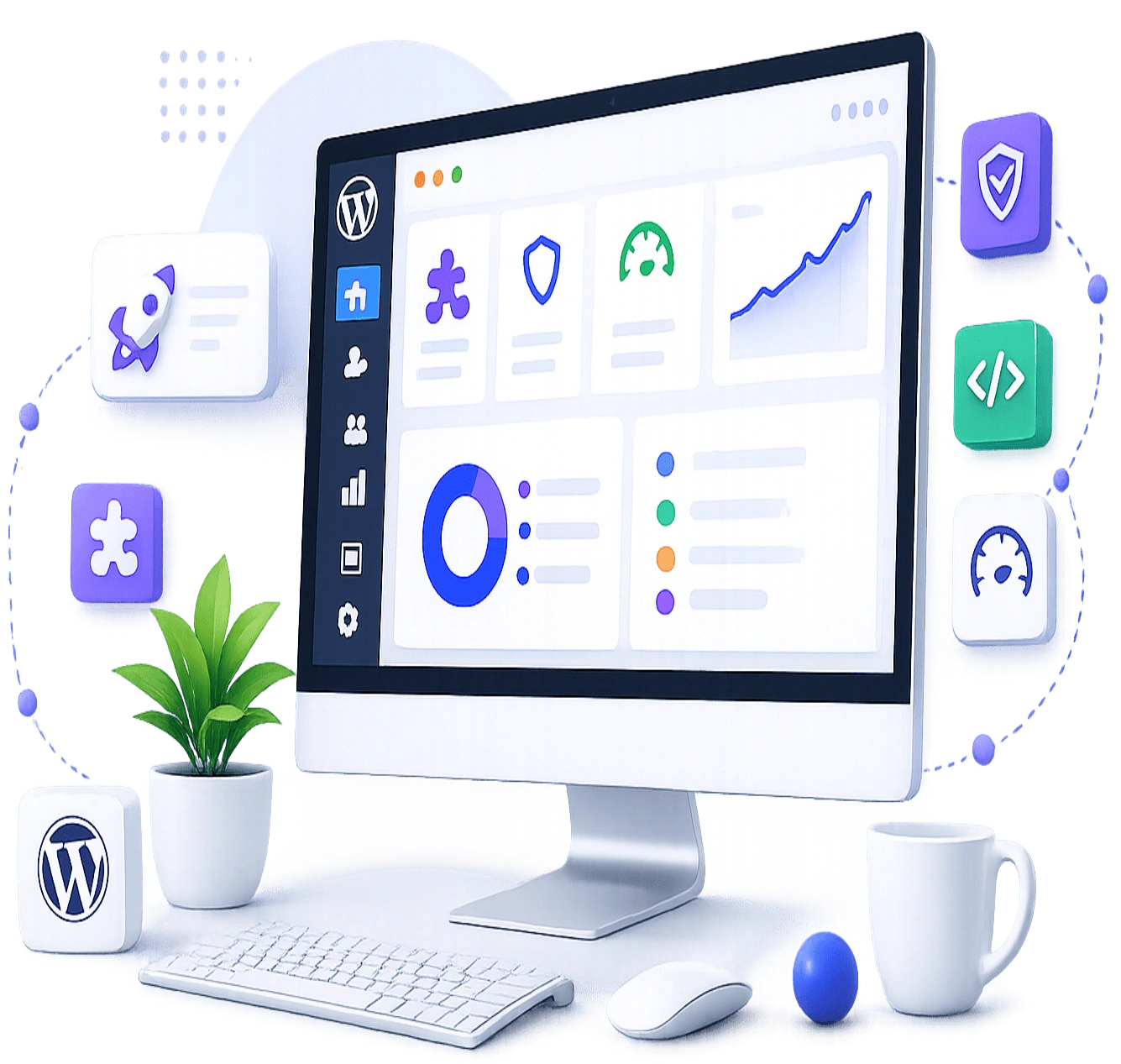 TechBella Solutions team building a custom website and online store