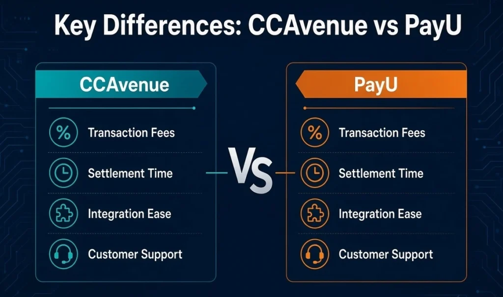 CCAvenue vs PayU payment gateway comparison for Indian and UAE WooCommerce stores